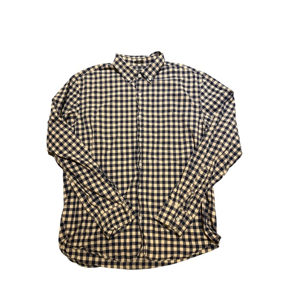 J Crew Mercantile Other - J Crew Mercantile Flex Slim Fit Gingham Check Button Down Shirt Mens XL